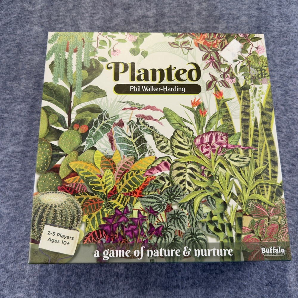 Planted A Game of Nature & Nurture Board Game Buffalo Games Phil Walker-Harding